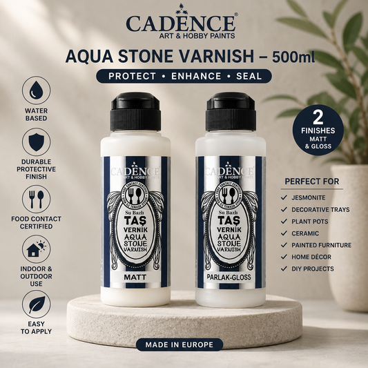 Cadence Aqua Stone Varnish – 500ml